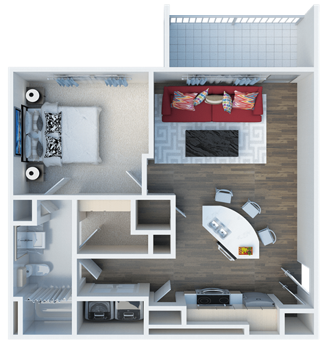 Cameron Floor Plan at The Legend, Waco, TX, 76712
